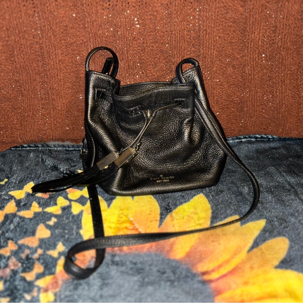 Black Leather Women's Bag